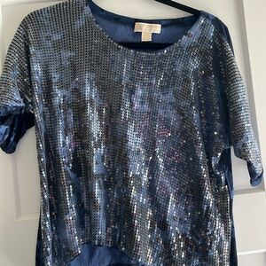 Sequin camo top.